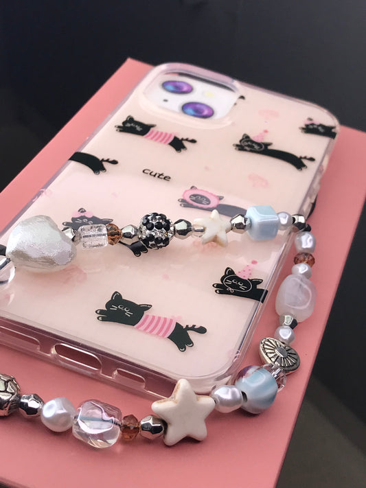 Cat Design Case with Cham