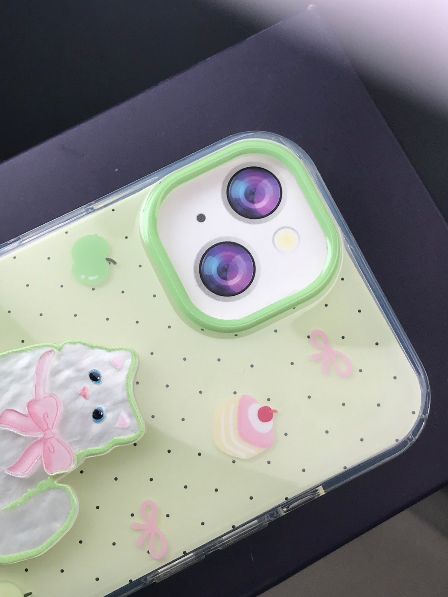 New I phone 14 3D Cat Design Case  (00234)