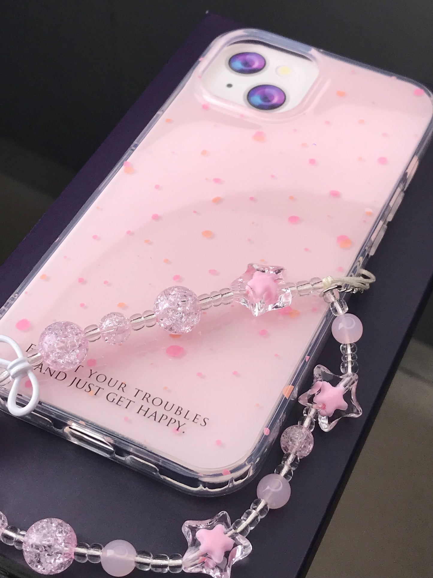 Butterfly Glossy Case with Cham