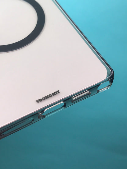Glossy Magsafe Magic Mattel Ring Case